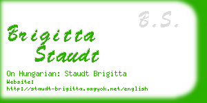 brigitta staudt business card